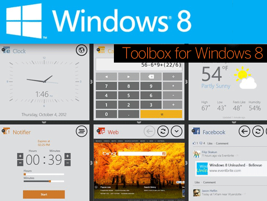 Toolbox for Windows 8