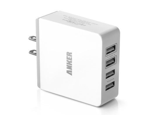 Anker 36W USB Quad-Port Wall Charger