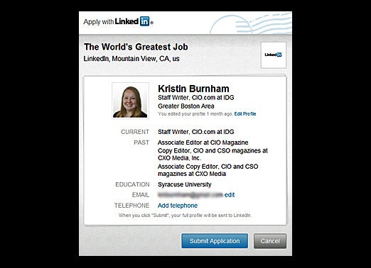 linkedin job search