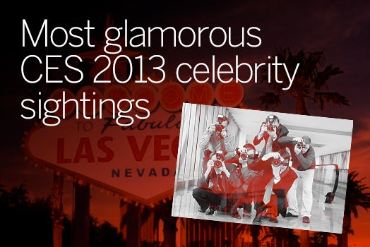 Celebrity sightings at CES 2012