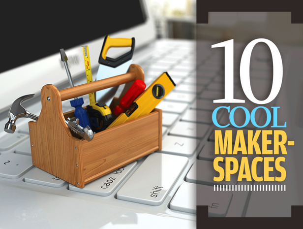 10 cool makerspaces