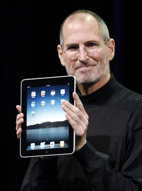 Jobs with iPad in 2010