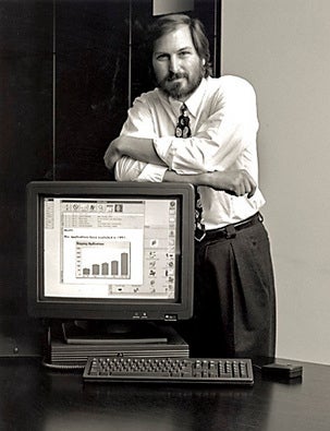 Steve Jobs at NeXT in 1992
