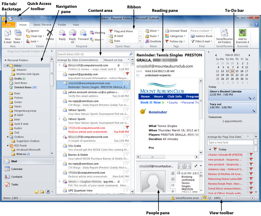 Русский аутлук. Интерфейс аутлук 2010. MS Outlook Интерфейс. Майкрософт аутлук Интерфейс. Программа аутлук Интерфейс.