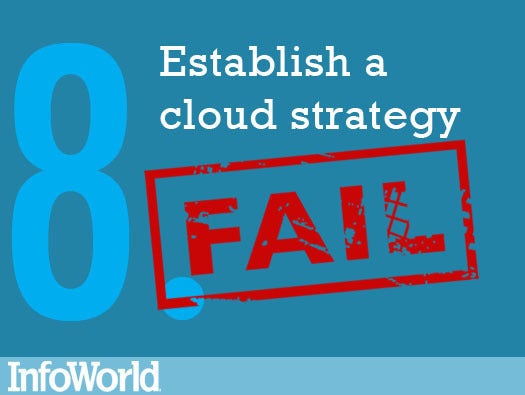 8. Establish a cloud computing strategy