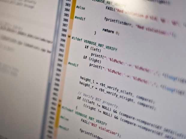Close of picture of computer code
