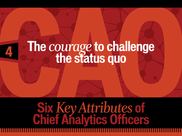 The courage to challenge the status quo