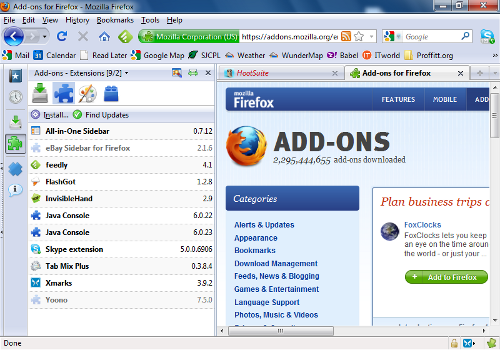 how to download firefox extensions