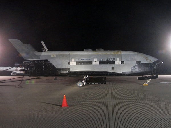 defense department space shuttle
