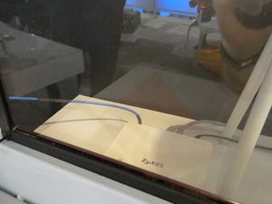 Ericsson antenna in window