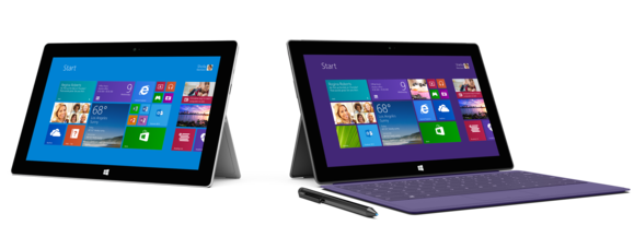 Microsoft's Surface 2 and Surface Pro 2