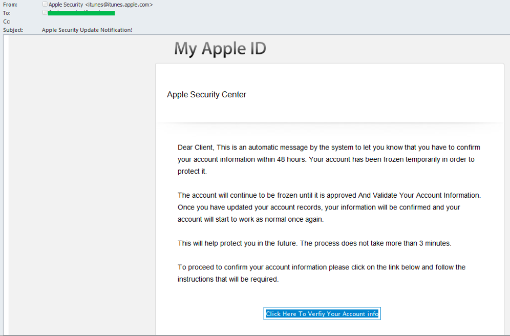 Apple's a tasty phishing target for scammers | PCWorld