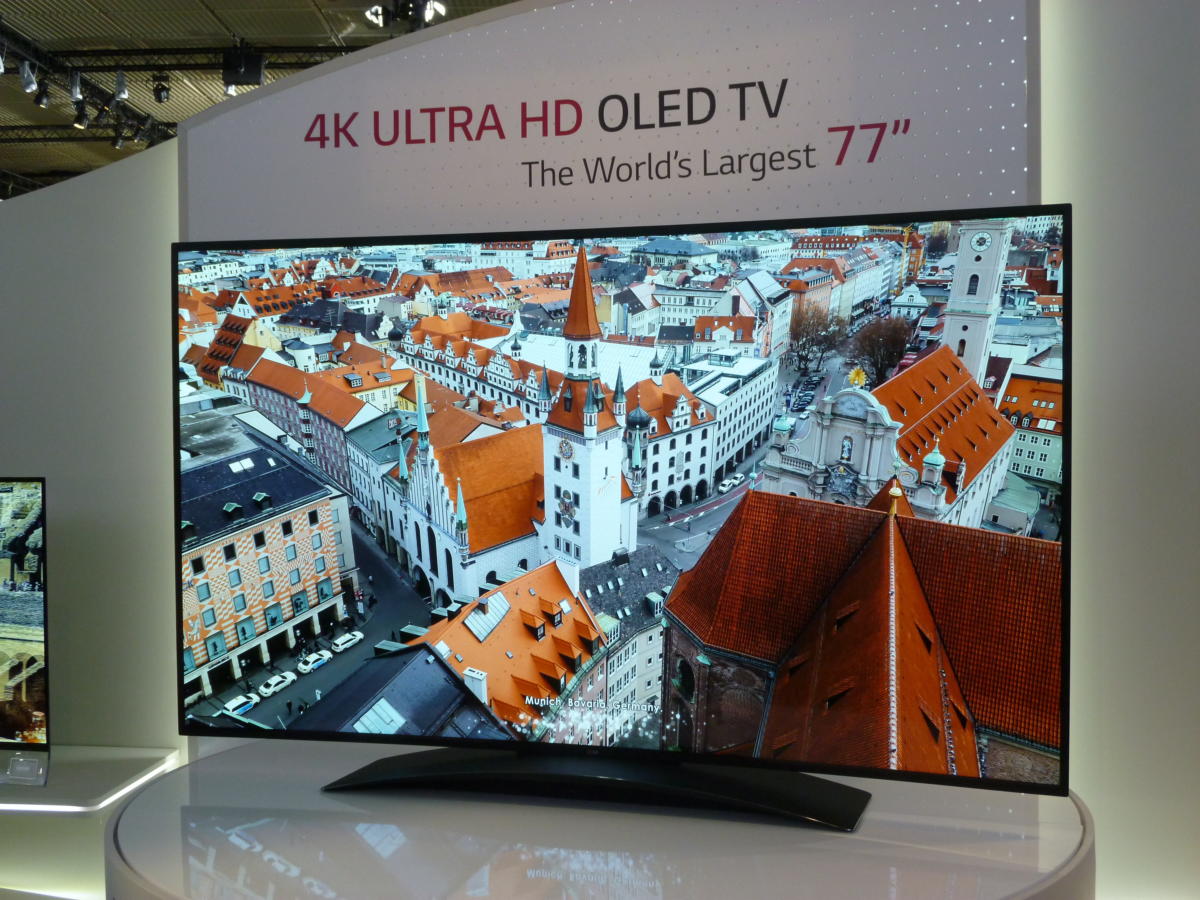 LG 4K OLED at IFA